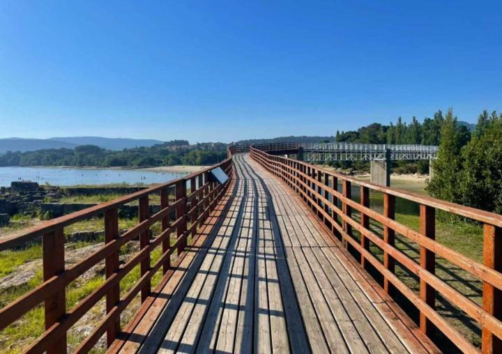 Apartament Atico Con Vistas A La Ria De Arosa Rianjo Zewnętrze zdjęcie