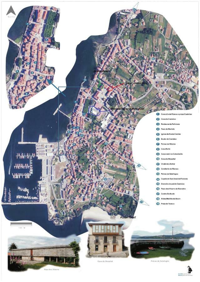 Apartament Atico Con Vistas A La Ria De Arosa Rianjo Zewnętrze zdjęcie